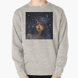 Girl In The Shining Starlight Pullover Sweatshirt