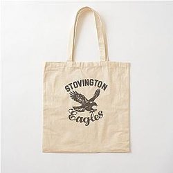 The Shining Stovington Eagles Logo Cotton Tote Bag