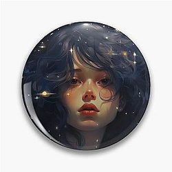 Girl In The Shining Starlight Pin