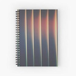 The Shining Light Spiral Notebook