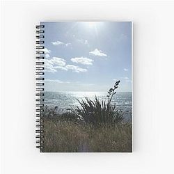 The shining sea Spiral Notebook