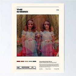 The Shining  Classicult Prints  Vintage Retro Art Print  Minimalist Poster  Home Decor Poster