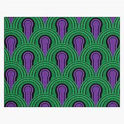 Overlook Hotel Carpet from The Shining: PurpleGreen Jigsaw Puzzle