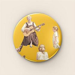 The Sound Of Music - Maria and Captain von Trapp The Sound Of Music Pins