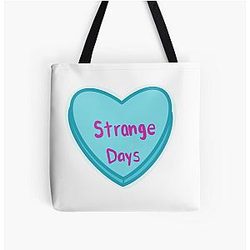 The Struts Strange Days Convo Heart All Over Print Tote Bag