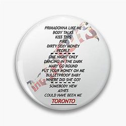 The Struts Setlist Toronto 2018 Pin