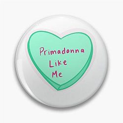 The Struts Primadonna Like Me Convo Heart Pin