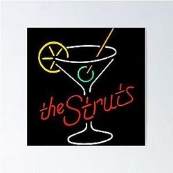 tears the struts ricochet mirrorball the struts seven Poster