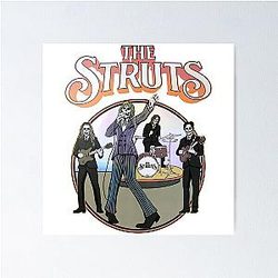 wildlife the struts music bird the struts funny Poster