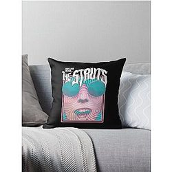 fund the struts warped the struts tour modern Throw Pillow