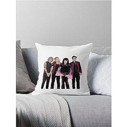 The Struts (Pink)  Throw Pillow