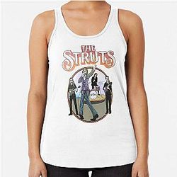 wildlife the struts music bird the struts funny Racerback Tank Top