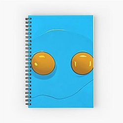 The Substance Eggs Spiral Notebook