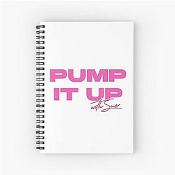 Pump It Up with Sue The Substance Movie Spiral Notebook