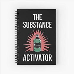 The Substance - peligro Libro de notas espirales