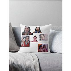 THE SUBSTANCE STICKER PACK Throw Pillow