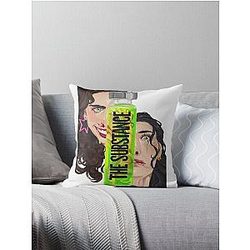 The Substance Throw Pillow