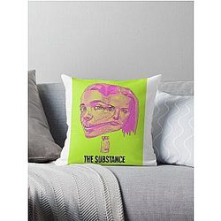 The Substance Throw Pillow