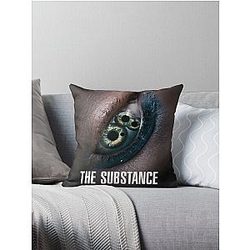 The Substance Throw Pillow