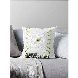 The Substance Throw Pillow