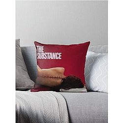 The Substance Movie Throw Pillow