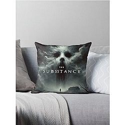 The Substance  Throw Pillow