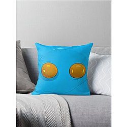 The Substance Eggs Throw Pillow
