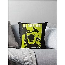 The Substance will Change your Life Throw Pillow