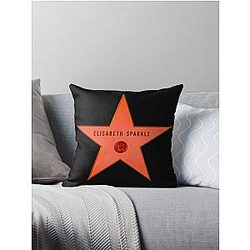 The Substance - Elisabeth Sparkle Star Throw Pillow