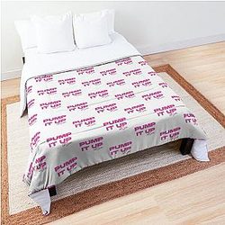 Pump It Up with Sue The Substance Movie Comforter