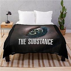 The Substance Throw Blanket