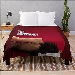 The Substance Movie Throw Blanket