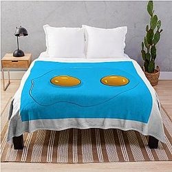 The Substance Eggs Throw Blanket