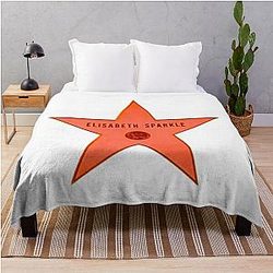 The Substance - Elisabeth Sparkle Star Throw Blanket