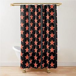 The Substance - Elisabeth Sparkle Star Shower Curtain