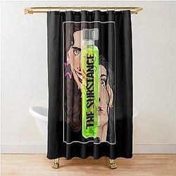 The Substance Inspired Shower Curtain