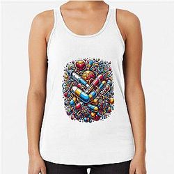 the substance Racerback Tank Top