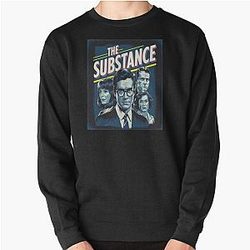 THE SUBSTANCE Sticker Pullover Sweatshirt