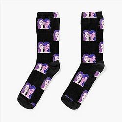 The Substance Horror Art Socks