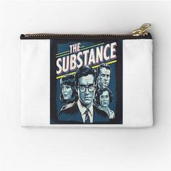 THE SUBSTANCE Sticker Zipper Pouch