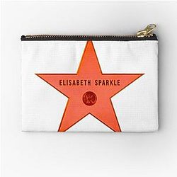The Substance - Elisabeth Sparkle Star Zipper Pouch