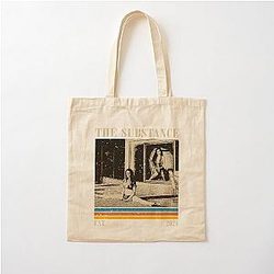 Retro The Substance Cotton Tote Bag