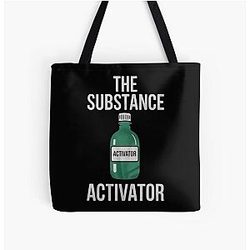 The Substance - danger All Over Print Tote Bag