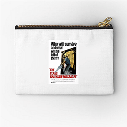 The Texas Chainsaw Massacre The Best Slasher Franchise The Texas Chainsaw Massacre Zipper Pouches