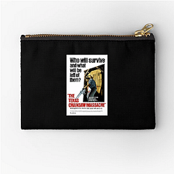 The Texas Chainsaw Massacre The Best Slasher Franchise The Texas Chainsaw Massacre Zipper Pouches