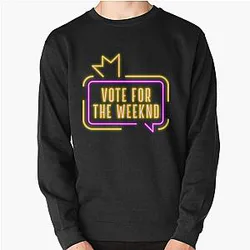 The Weeknd Sweatshirts - Vote For The Weeknd 2020  Pullover Sweatshirt RB3006