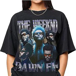 The Weeknd T-Shirts - The Weeknd Dawn FM Vintage T-shirt