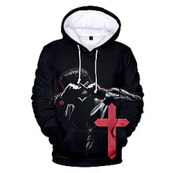 New The Weeknd 3D Print Fashion Pullover Hoodie