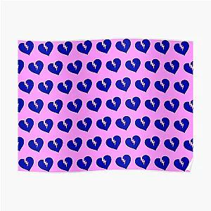 The Weeknd Posters - Blue Heartless Pattern Poster RB3006