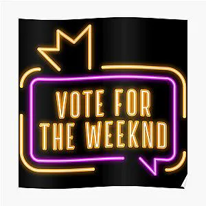 The Weeknd Posters - Vote For The Weeknd 2020  Poster RB3006